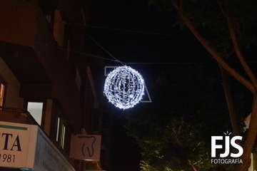 Telde se pone en modo navideño con el encendido de sus luces/Francisco Javier Santana.